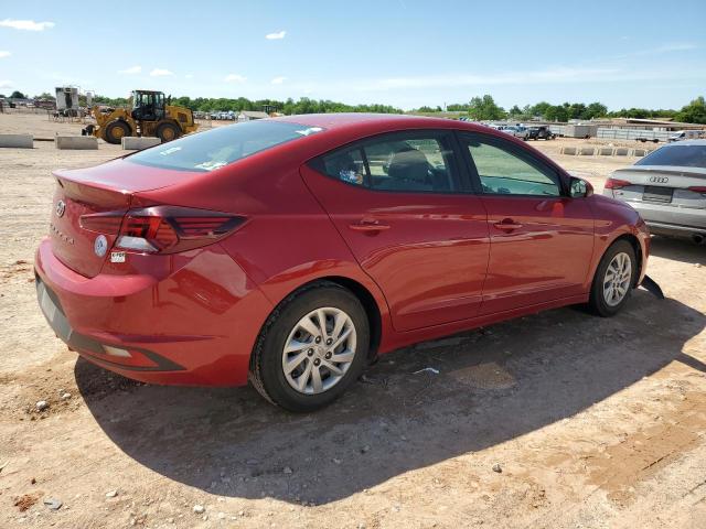  HYUNDAI ELANTRA 2020 Czerwony
