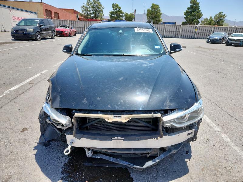  BMW 3 SERIES 2018 Чорний