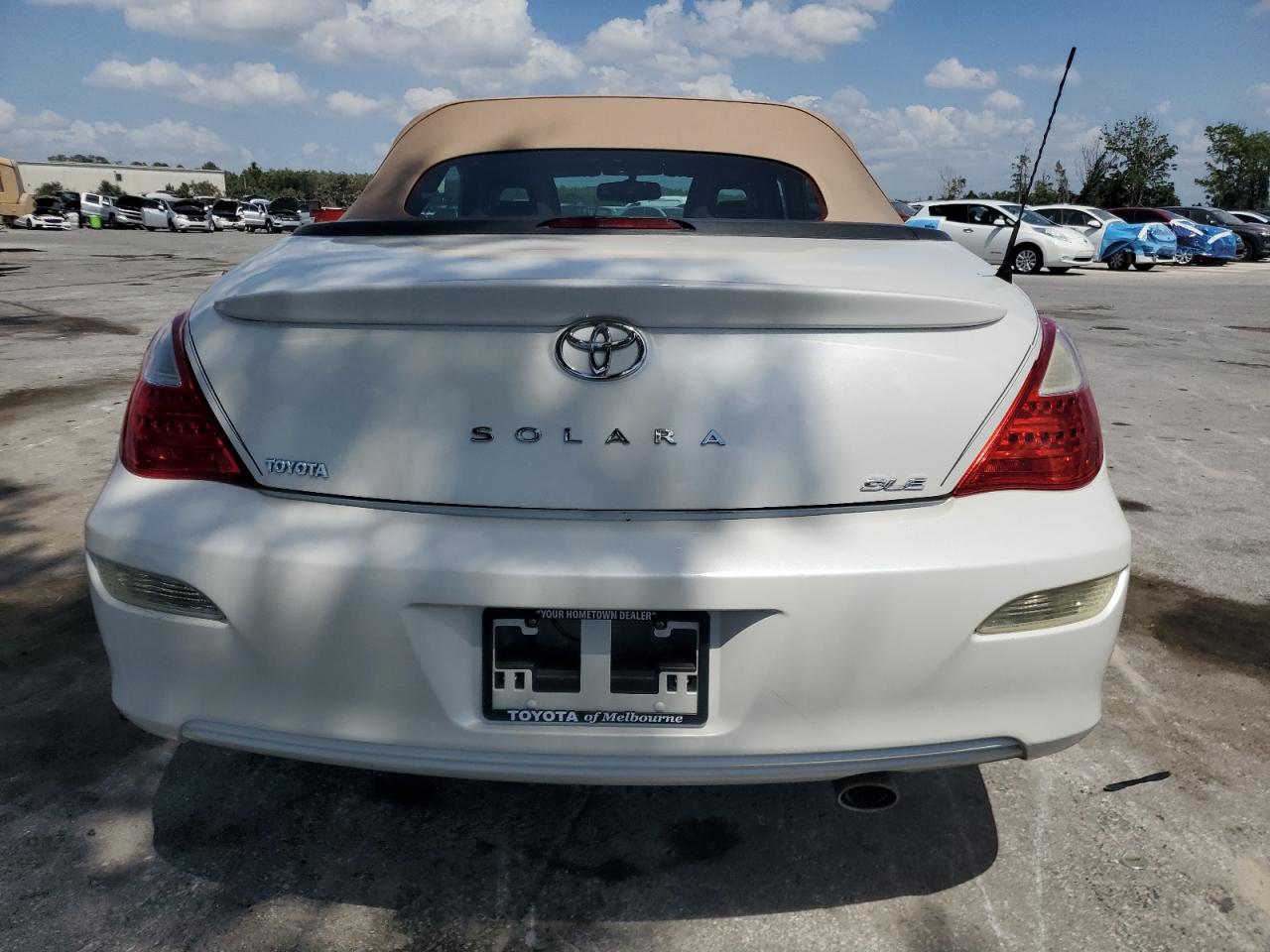 2007 Toyota Camry Solara Se VIN: 4T1FA38P47U117024 Lot: 55227885