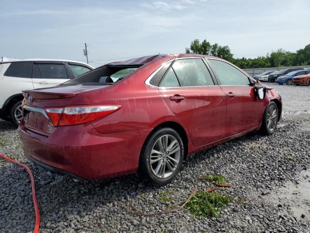  TOYOTA CAMRY 2015 Red