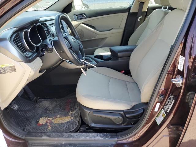  KIA OPTIMA 2012 Burgundy
