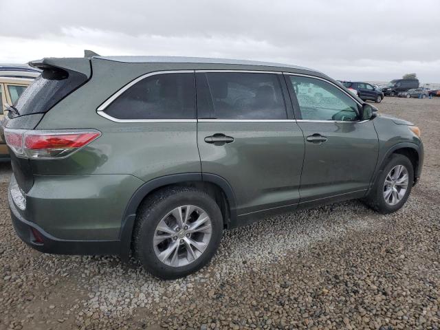  TOYOTA HIGHLANDER 2014 Zielony