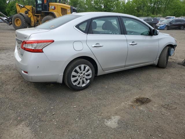  NISSAN SENTRA 2014 Сріблястий