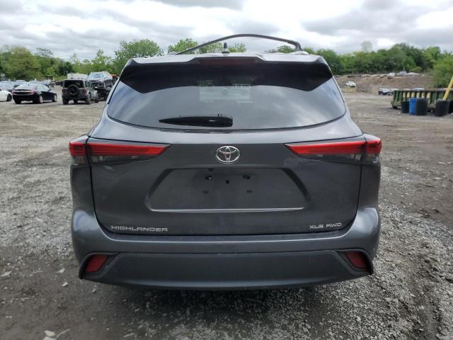  TOYOTA HIGHLANDER 2021 Серый