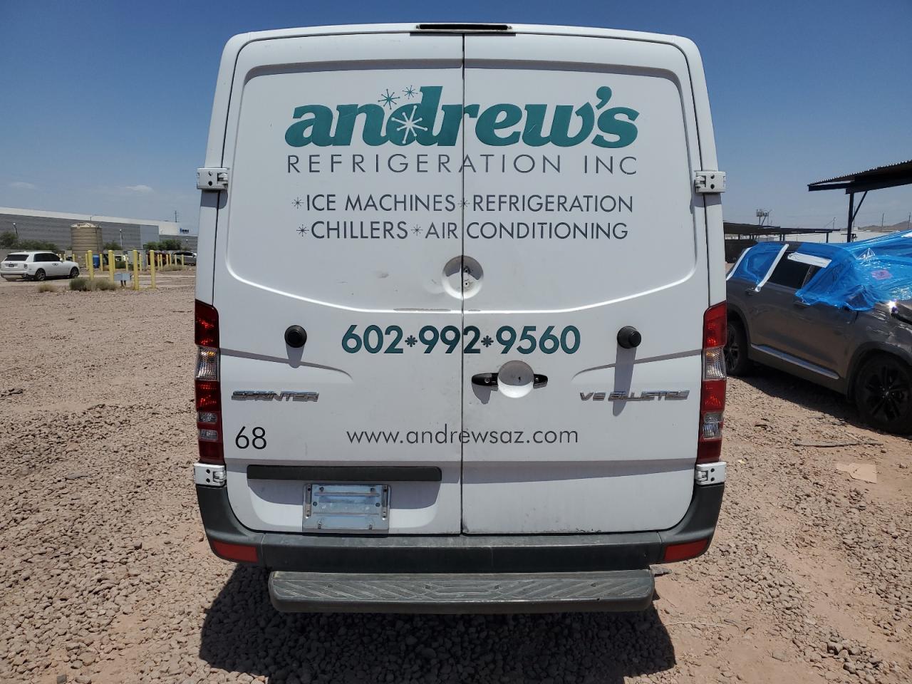 2015 Mercedes-Benz Sprinter 2500 VIN: WD3PE7CC1FP119524 Lot: 56027675