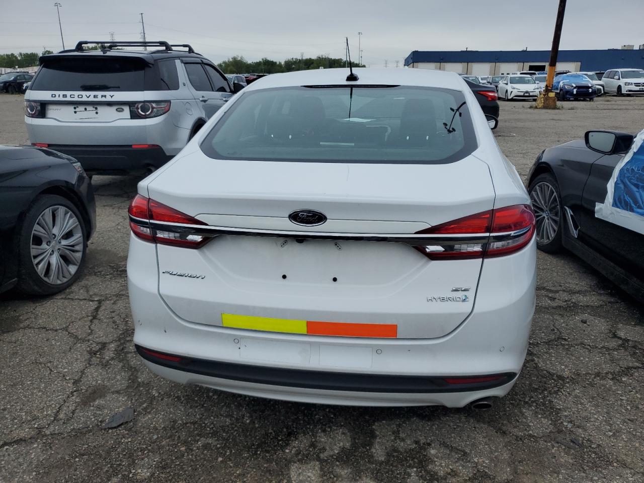 2018 Ford Fusion Se Hybrid VIN: 3FA6P0LU7JR271276 Lot: 54024475