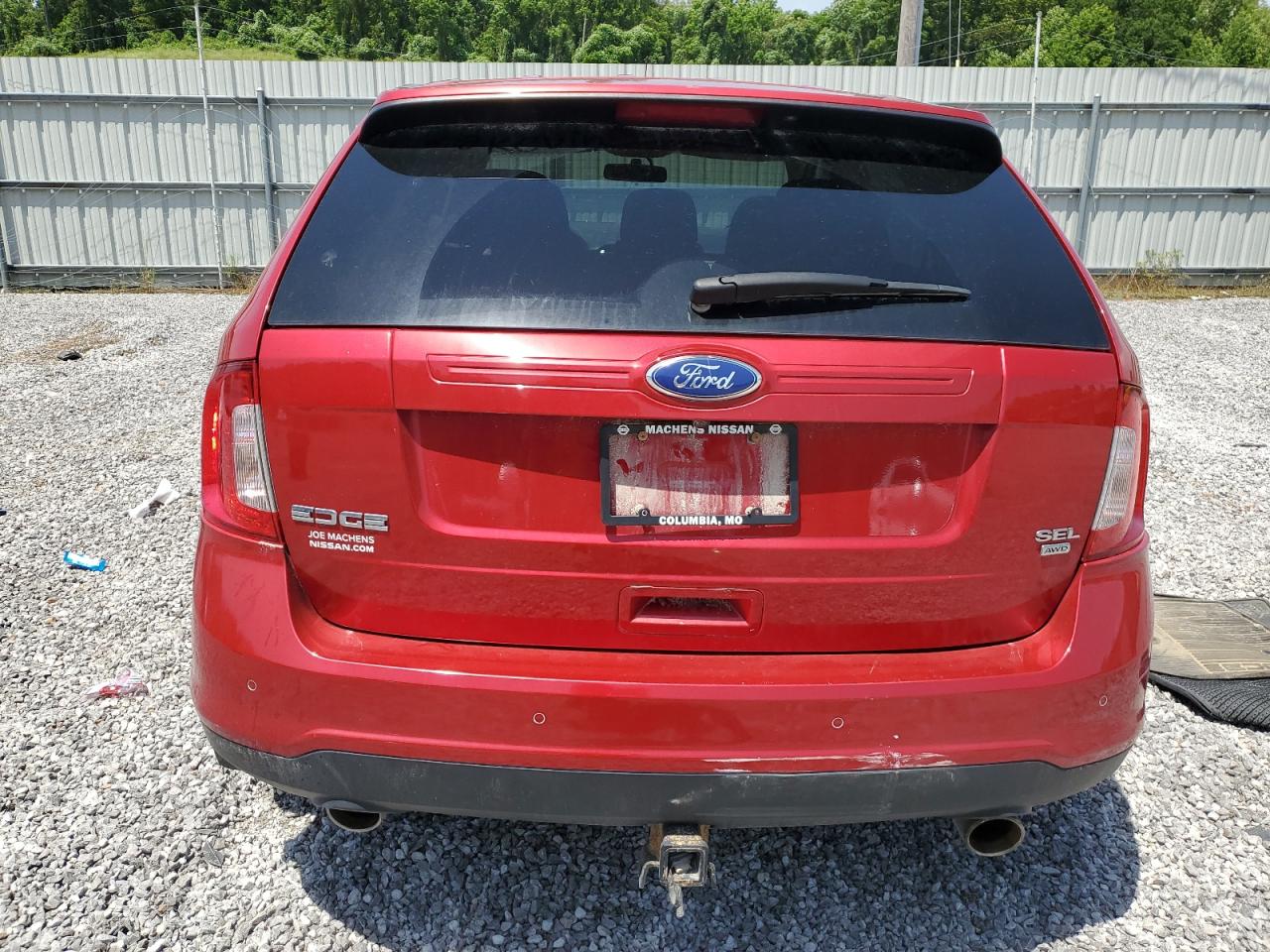 2012 Ford Edge Sel VIN: 2FMDK4JC3CBA81425 Lot: 56986985