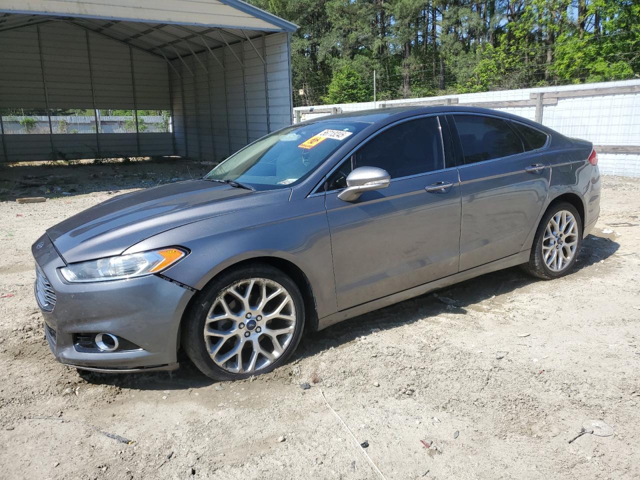 2014 Ford Fusion Titanium للبيع في Seaford، DE - Front End