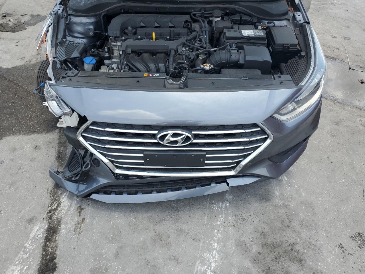 2020 Hyundai Accent Se VIN: 3KPC24A69LE104807 Lot: 55867175