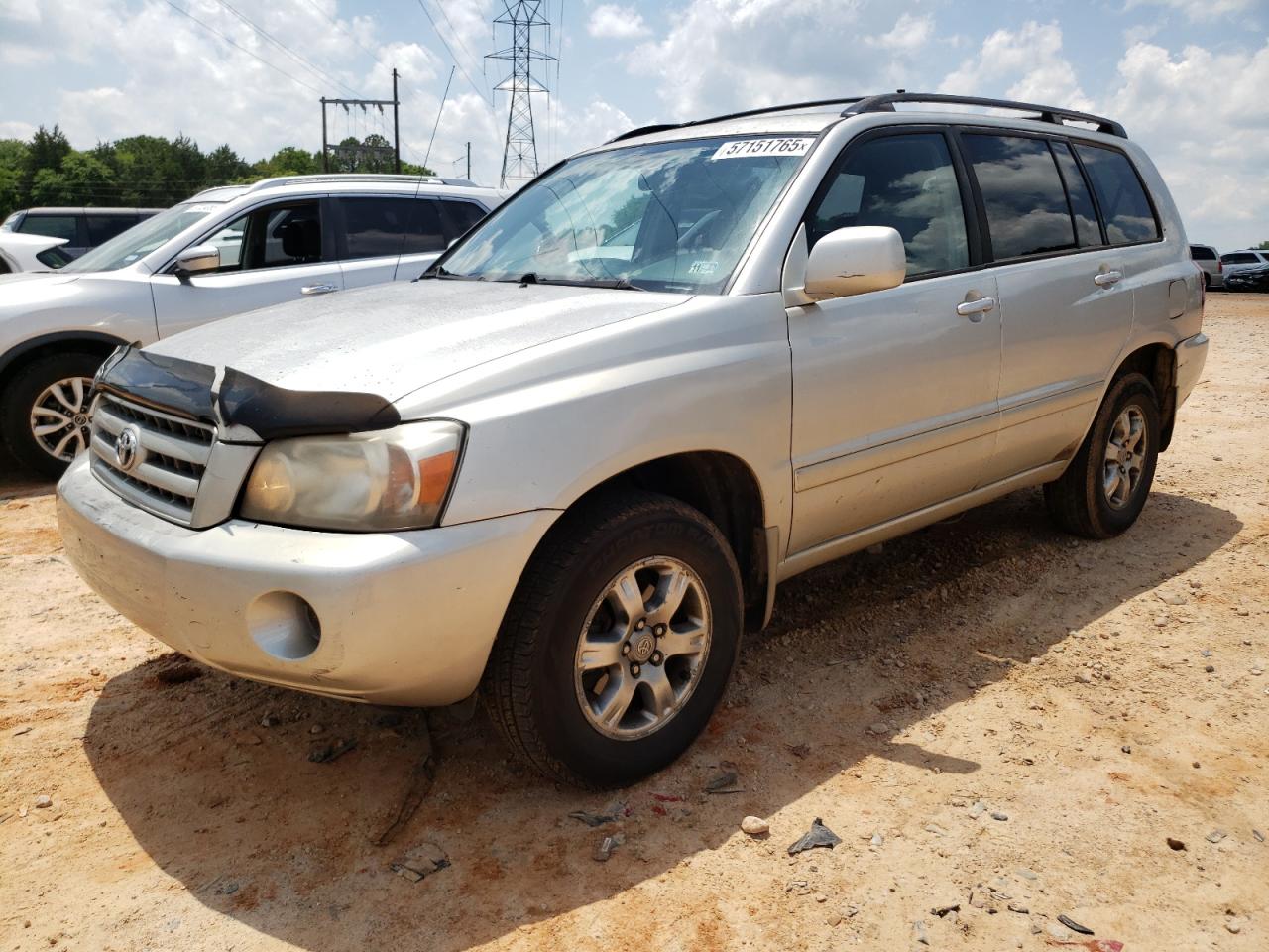 2005 Toyota Highlander Limited на продаже в China Grove, NC - Minor Dent/Scratches
