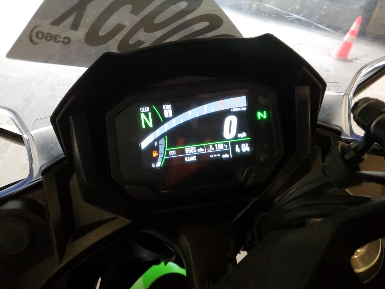 2024 Kawasaki Ex650 P VIN: ML5EXEP10RDAC6237 Lot: 57138095