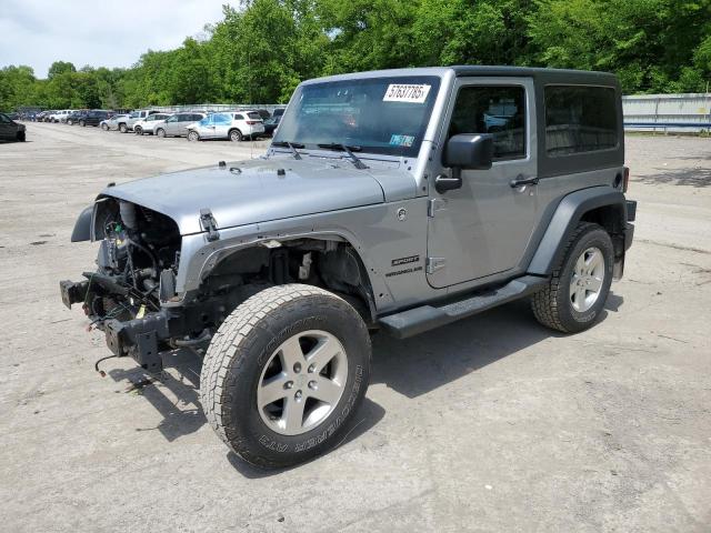  JEEP WRANGLER 2016 Srebrny