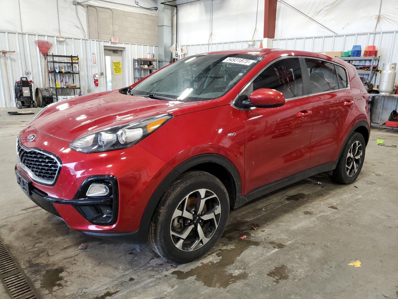 2022 Kia Sportage Lx for Sale in Mcfarland, WI - Hail