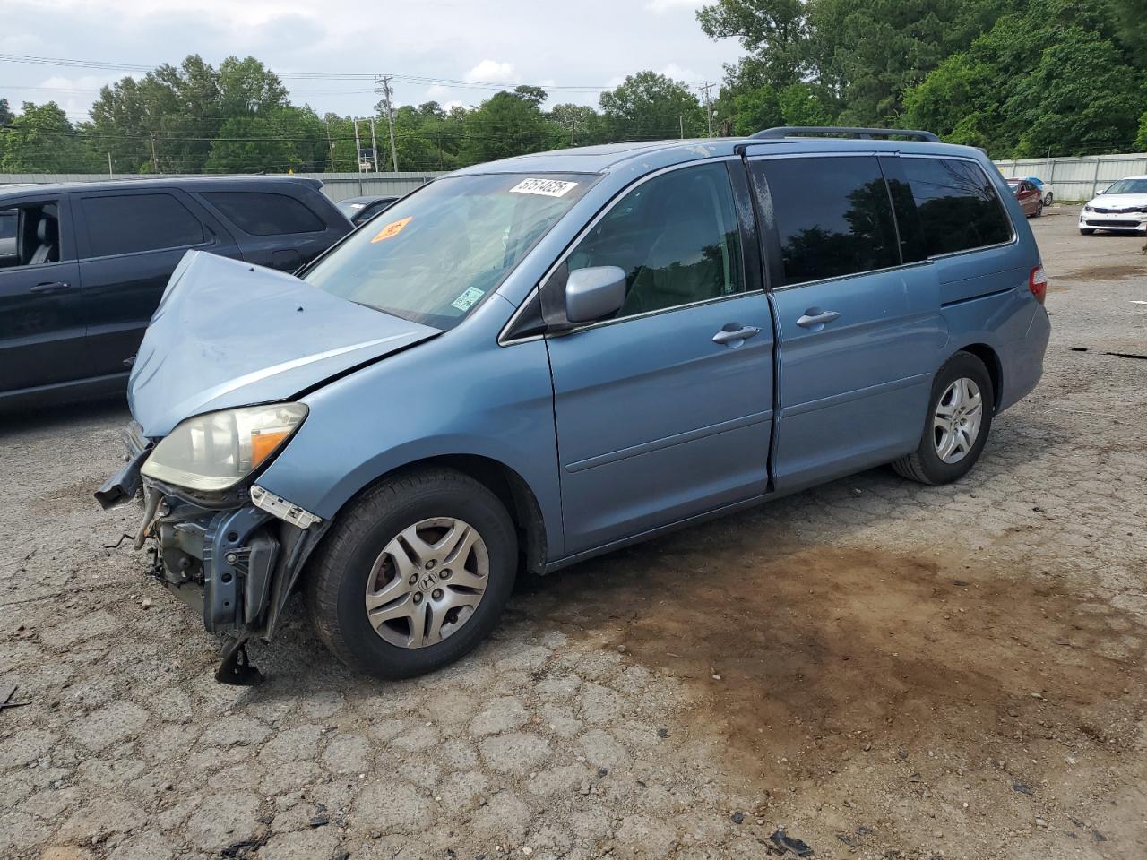 2007 Honda Odyssey Exl იყიდება Shreveport-ში, LA - Front End
