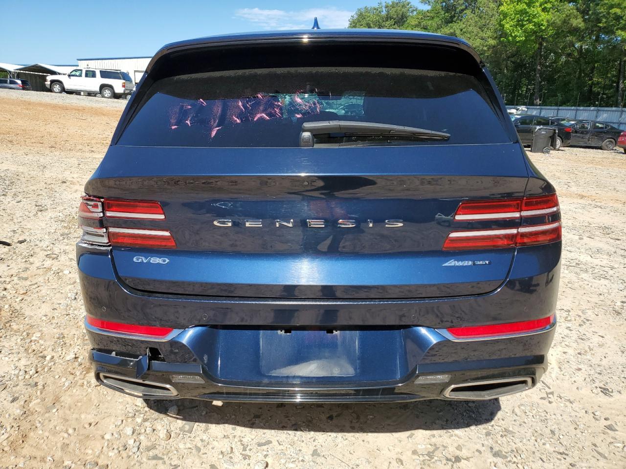 2023 Genesis Gv80 Base VIN: KMUHCESC7PU121865 Lot: 57990365