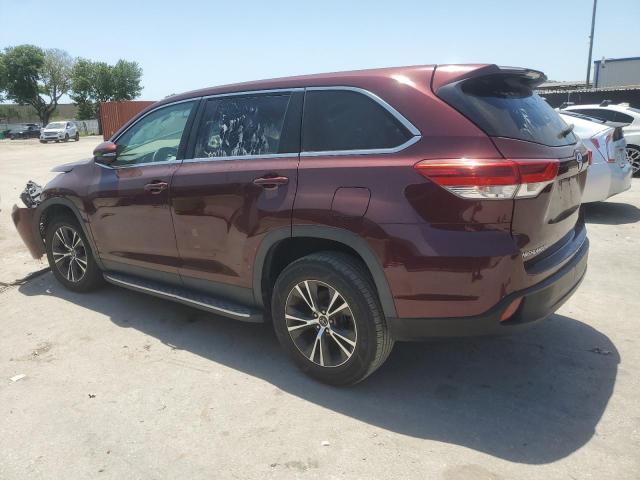  TOYOTA HIGHLANDER 2019 Burgundy