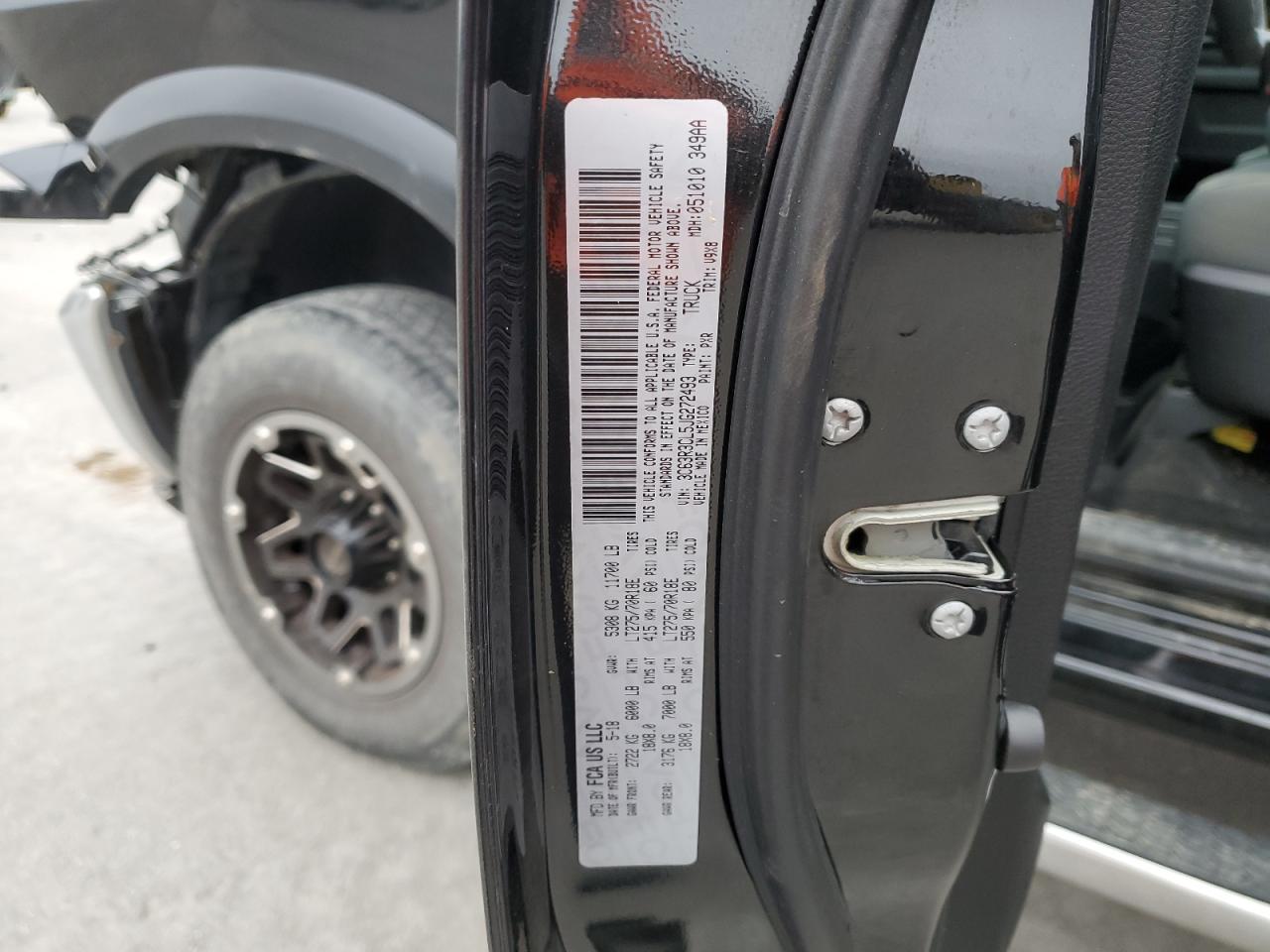 2018 Ram 3500 St VIN: 3C63R3CL5JG272493 Lot: 56071575