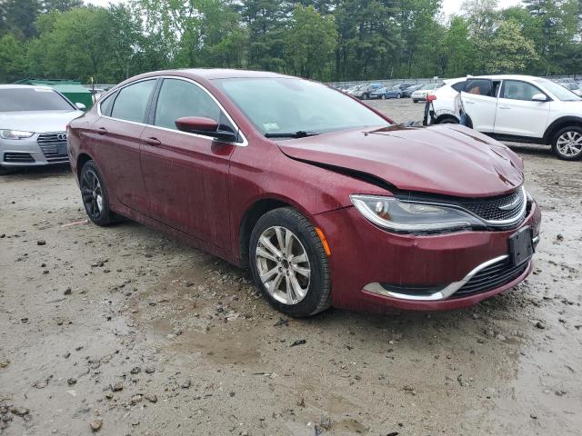  CHRYSLER 200 2015 Красный