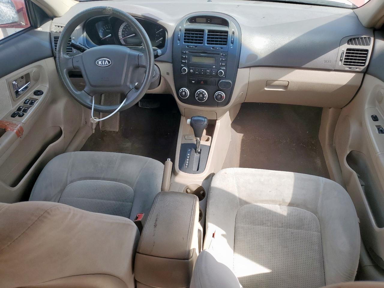 2007 Kia Spectra Ex VIN: KNAFE122475378574 Lot: 56921925