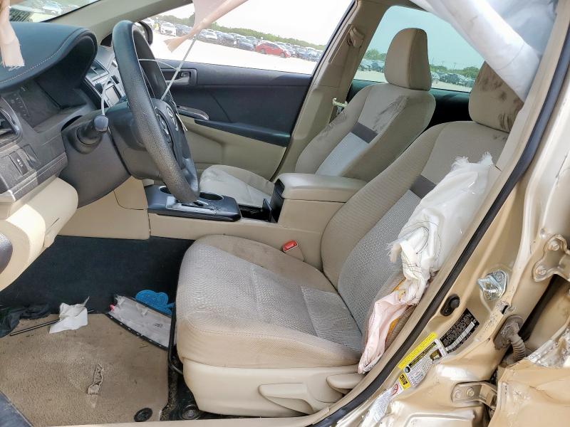 TOYOTA CAMRY 2012 tan