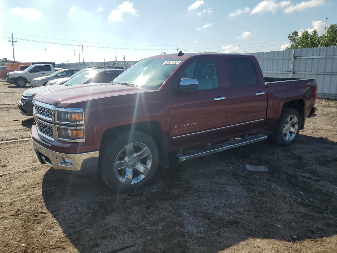 2014 Chevrolet Silverado K1500 Ltz na sprzedaż w Greenwood, NE - Rear End
