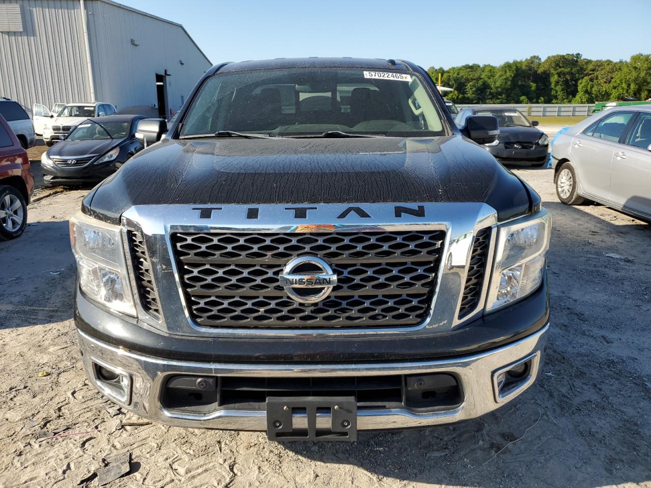 2017 Nissan Titan Sv VIN: 1N6AA1E65HN536197 Lot: 57022465