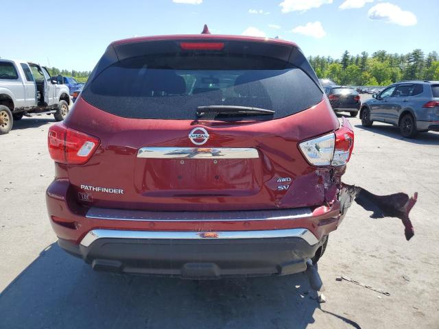  NISSAN PATHFINDER 2020 Czerwony