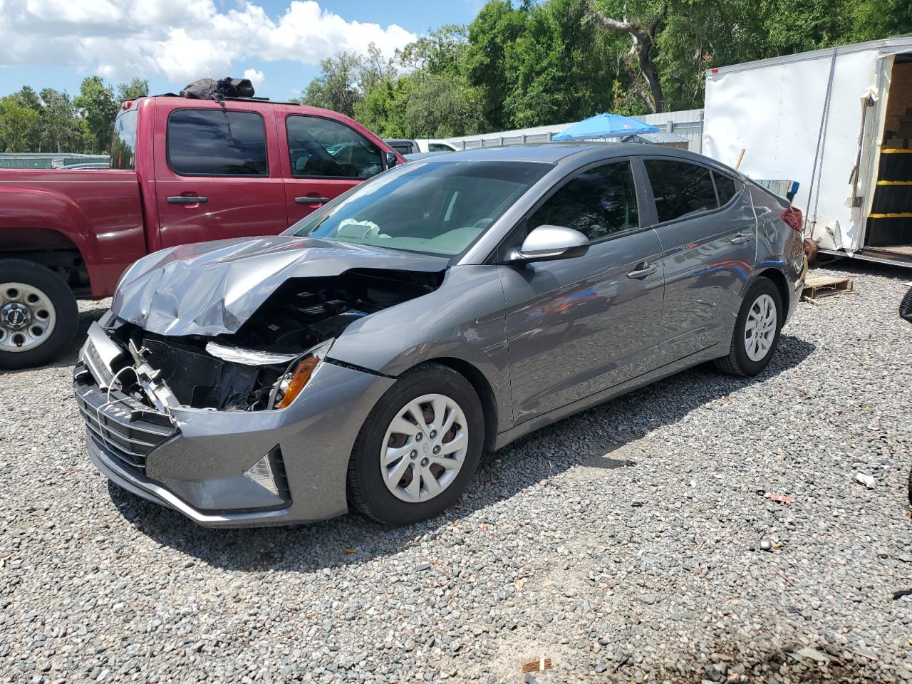 2019 Hyundai Elantra Se VIN: 5NPD74LF6KH478031 Lot: 57156075