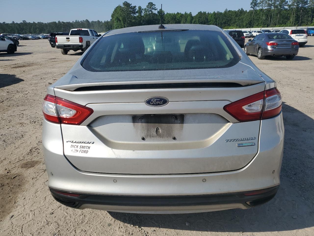 2016 Ford Fusion Titanium VIN: 3FA6P0K90GR245298 Lot: 56863335