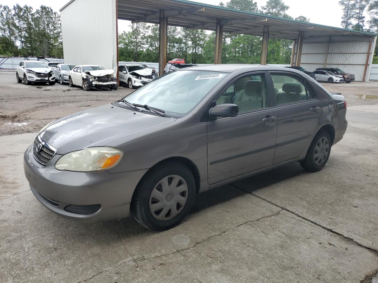 2007 Toyota Corolla Ce en Venta en Gaston, SC - Rear End