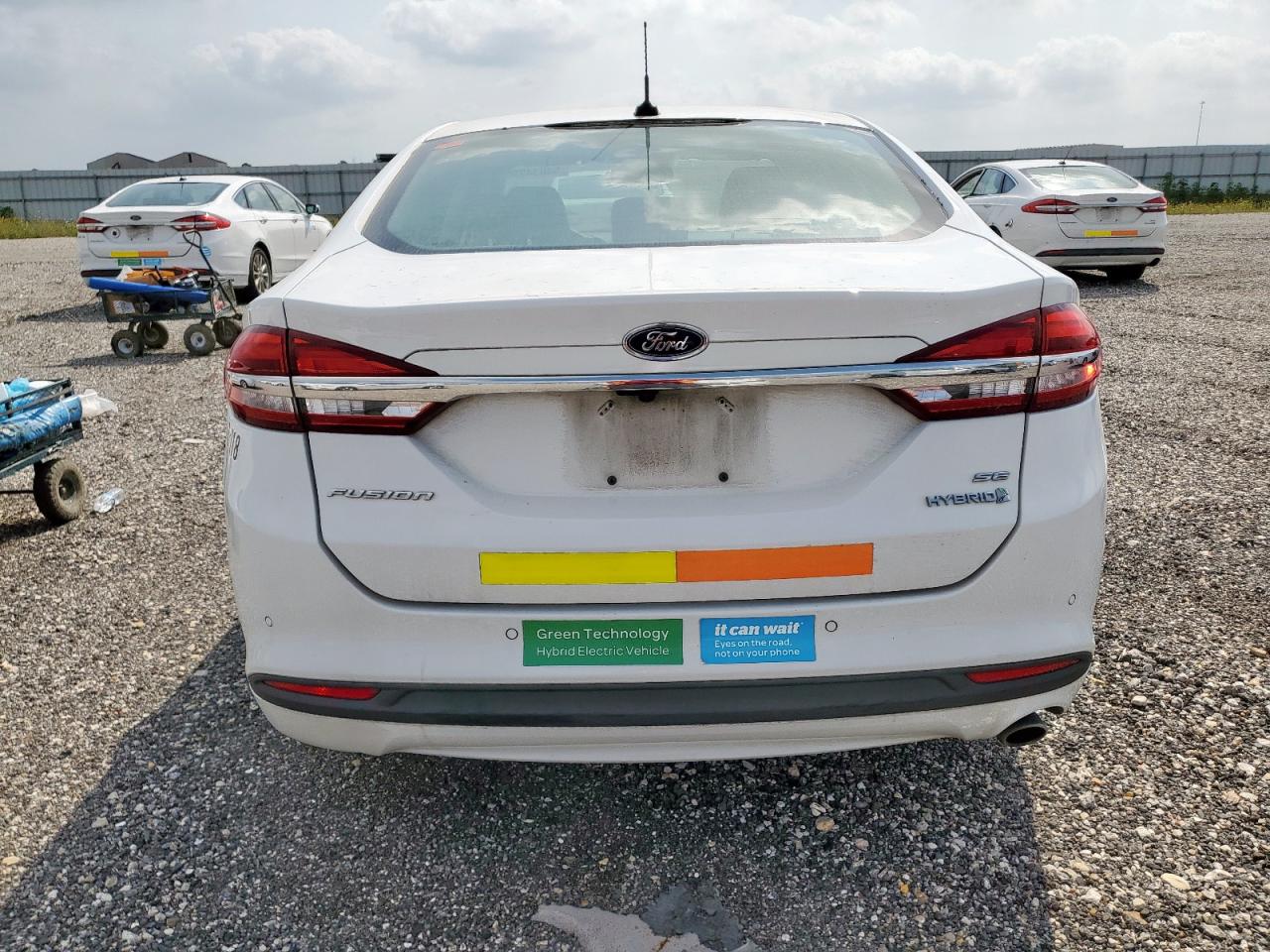 2018 Ford Fusion Se Hybrid VIN: 3FA6P0LU6JR118839 Lot: 54034995