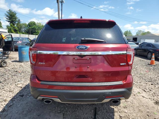  FORD EXPLORER 2018 Красный