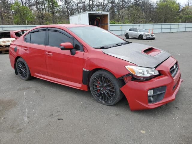 Sedans SUBARU WRX 2015 Czerwony