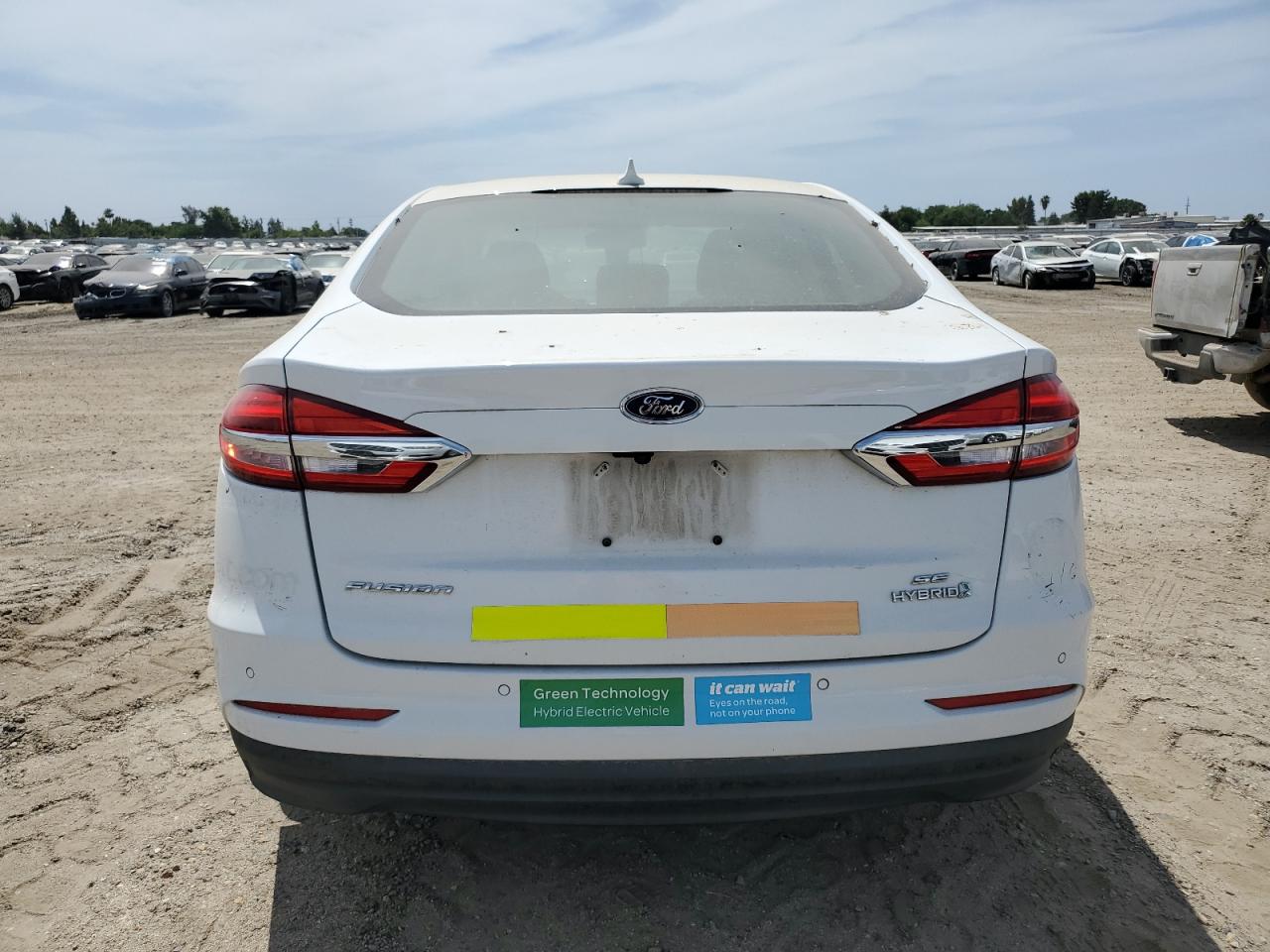 2019 Ford Fusion Se VIN: 3FA6P0LU5KR285131 Lot: 54032695