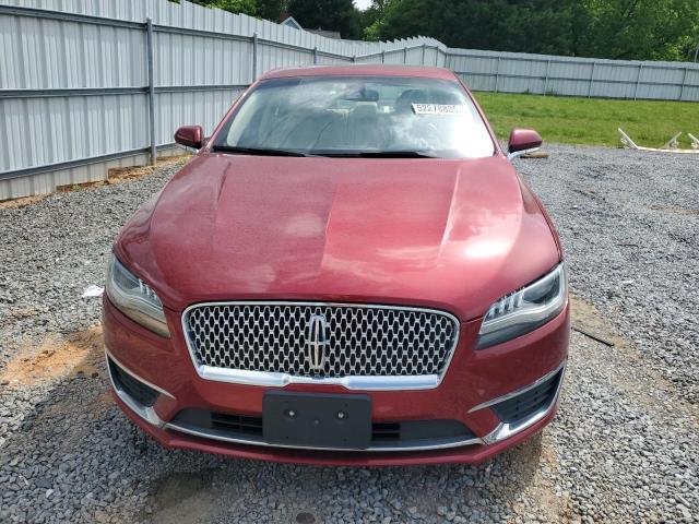  LINCOLN MKZ 2017 Red