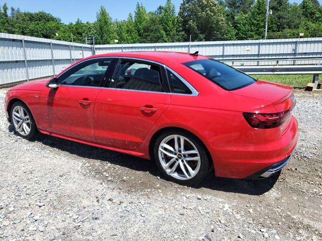  AUDI A4 2024 Czerwony