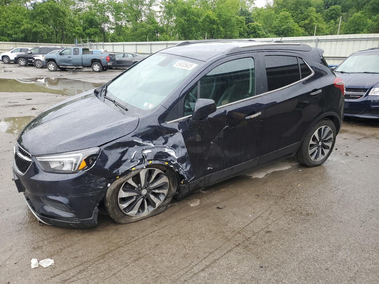 2021 Buick Encore Preferred zu verkaufen in Ellwood City, PA - Front End