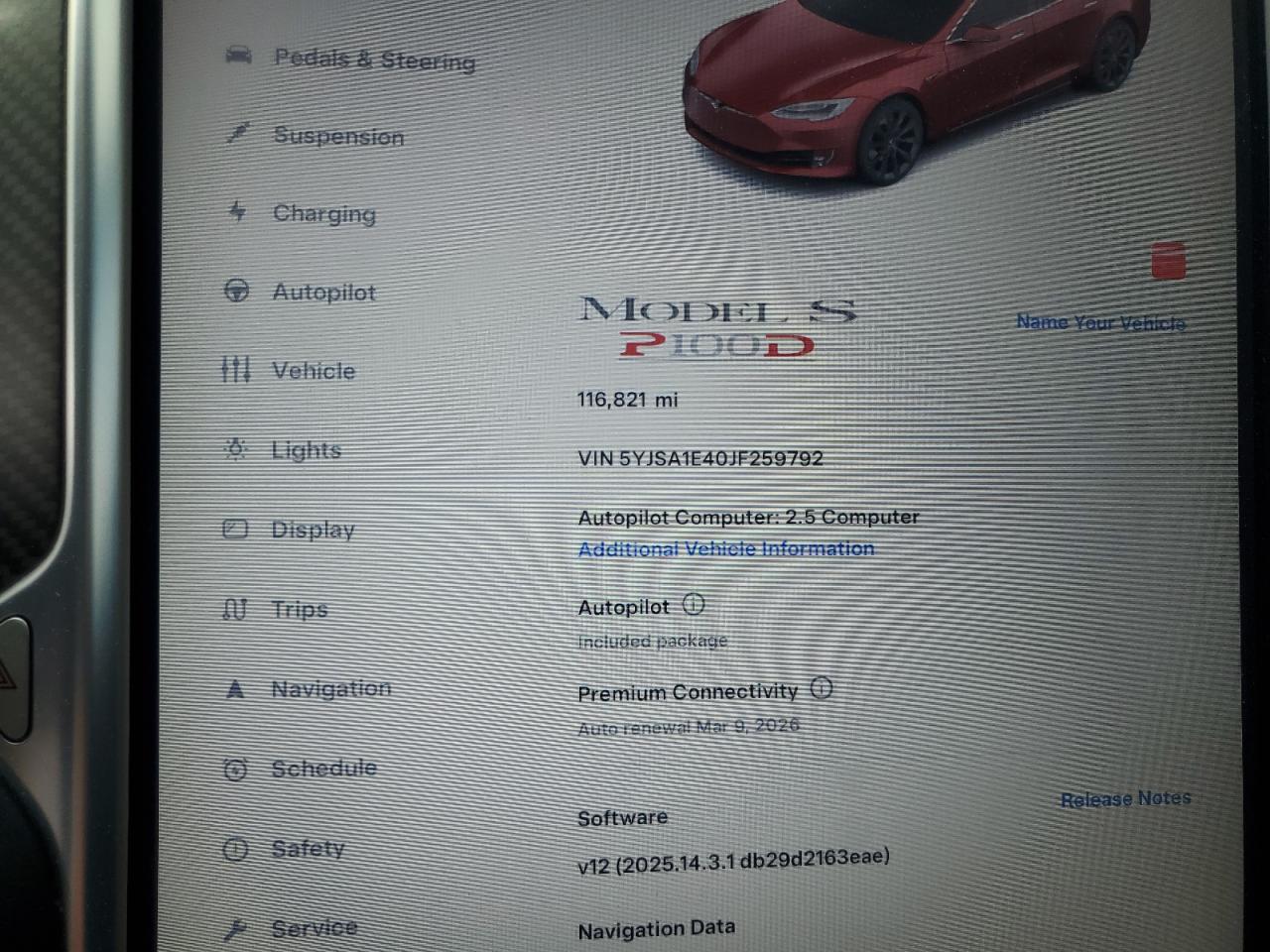 2018 Tesla Model S VIN: 5YJSA1E40JF259792 Lot: 56502085