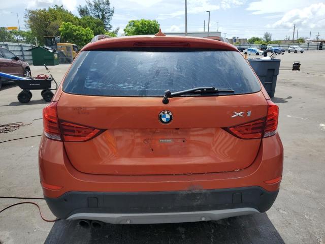 Crossovers BMW X1 2014 Pomarańczowy