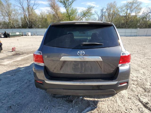  TOYOTA HIGHLANDER 2013 Szary