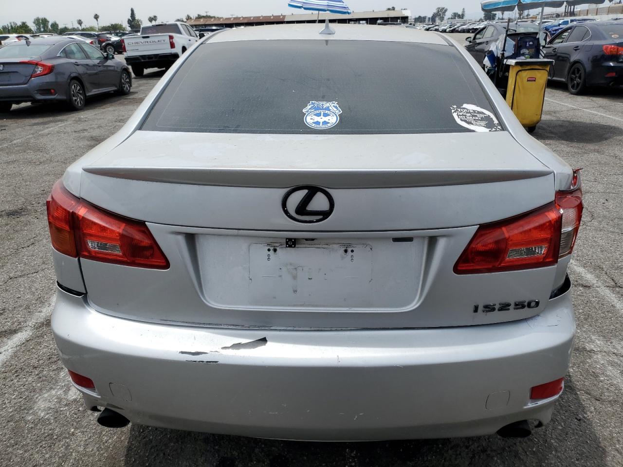 2007 Lexus Is 250 VIN: JTHBK262975038314 Lot: 58849345