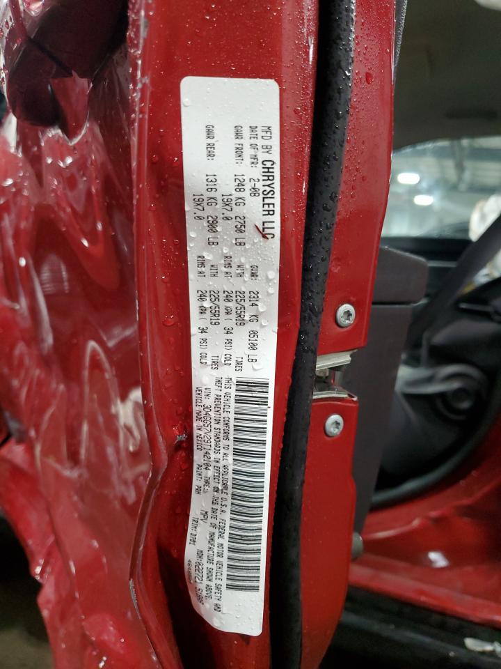 2009 Dodge Journey Sxt VIN: 3D4GG57V29T142104 Lot: 57289565