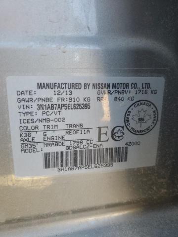 2014 NISSAN SENTRA S