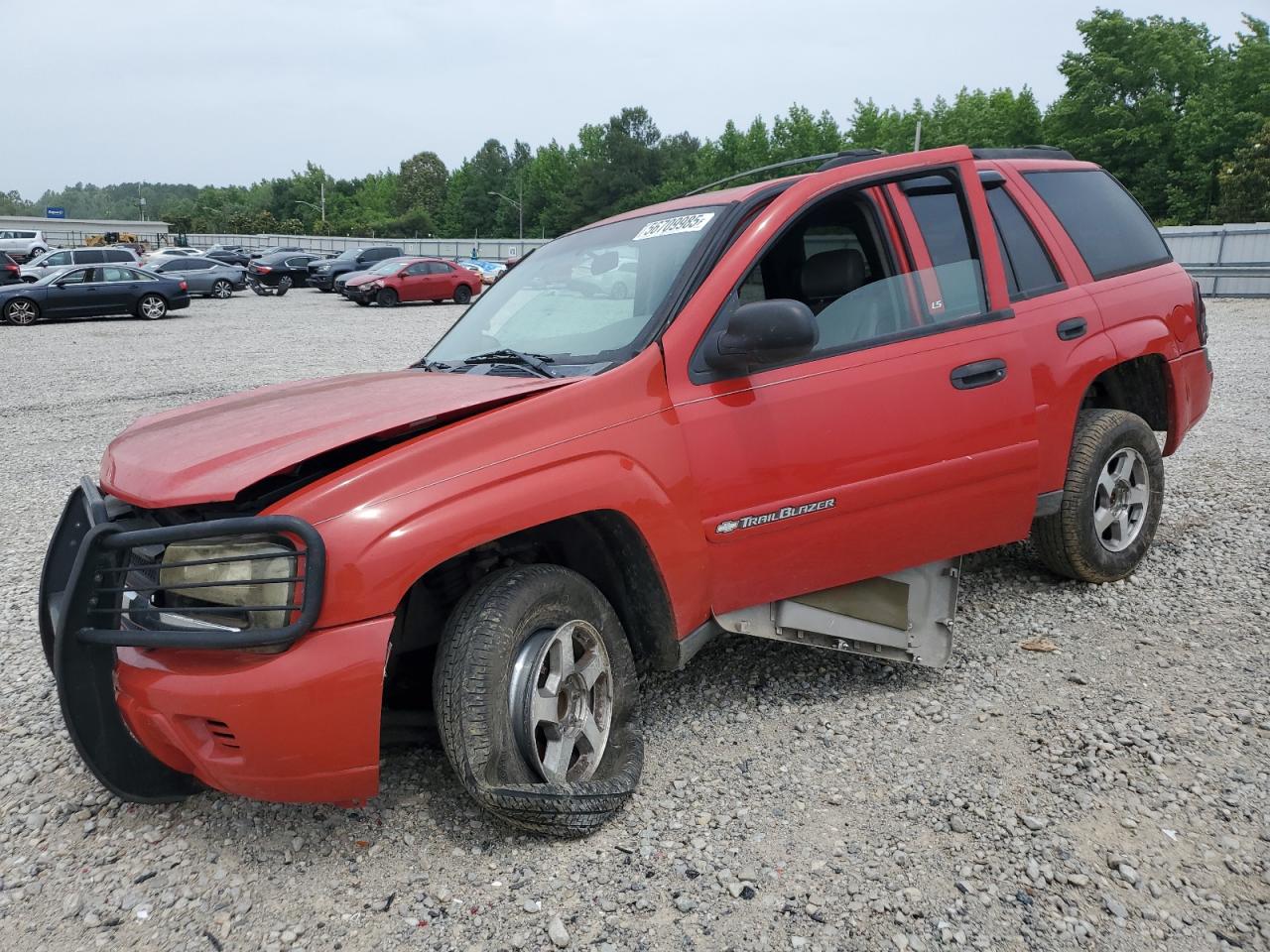 2002 Chevrolet Trailblazer იყიდება Memphis-ში, TN - Front End