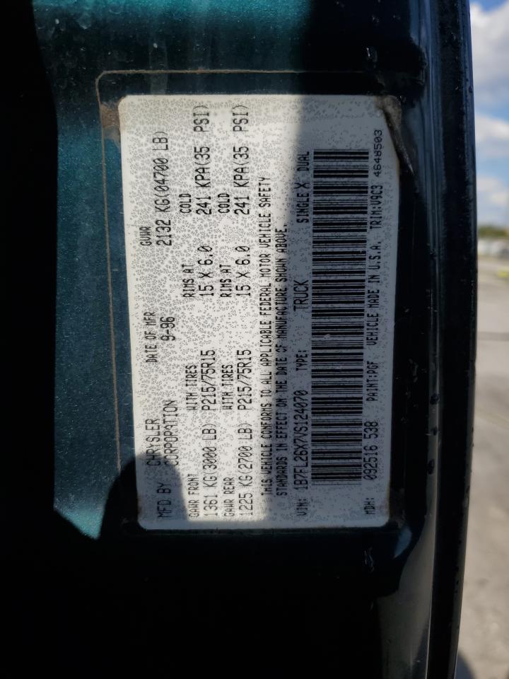 1997 Dodge Dakota VIN: 1B7FL26X7VS124070 Lot: 56896605