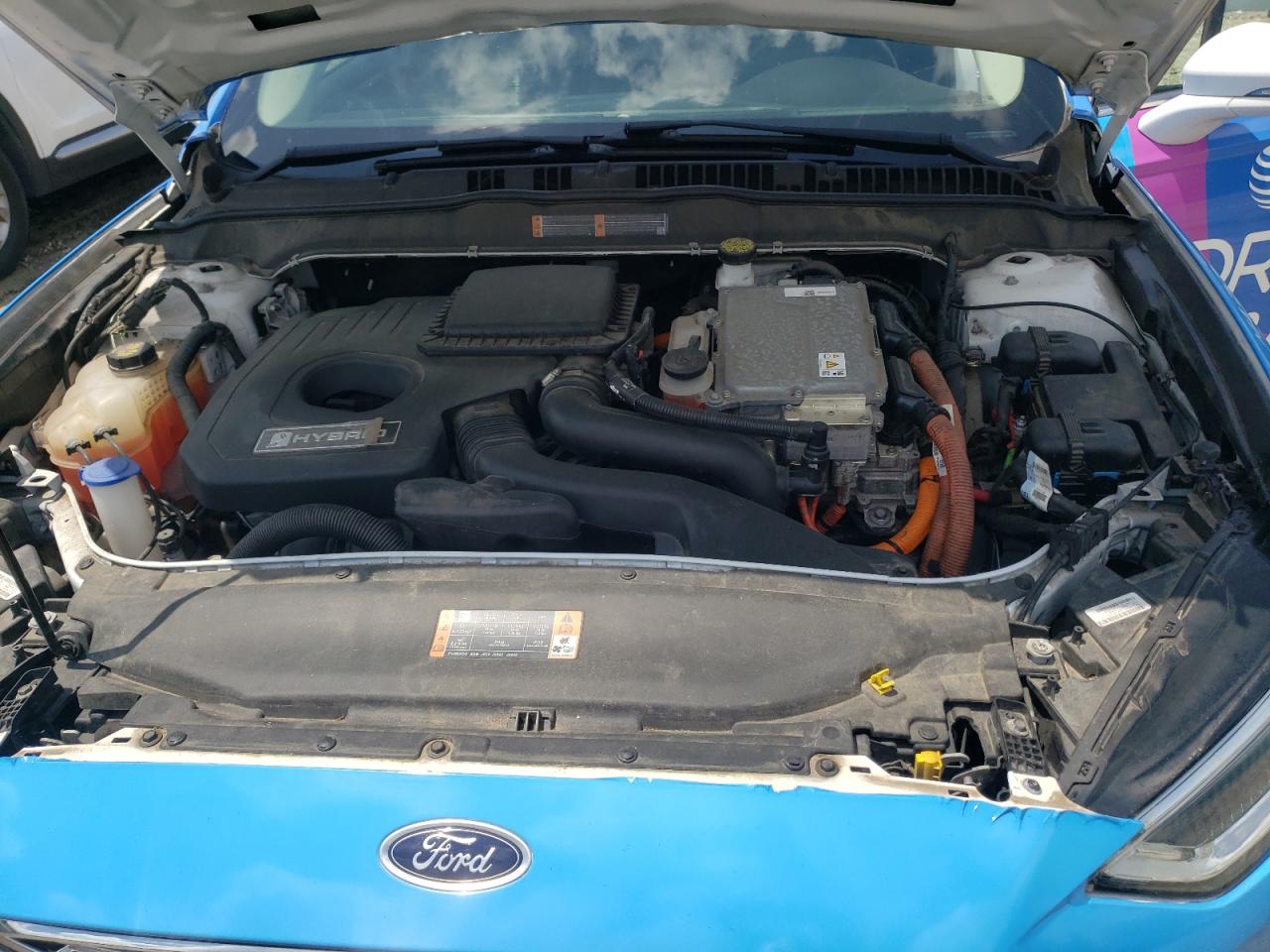 2018 Ford Fusion Se Hybrid VIN: 3FA6P0LU9JR287012 Lot: 58989595