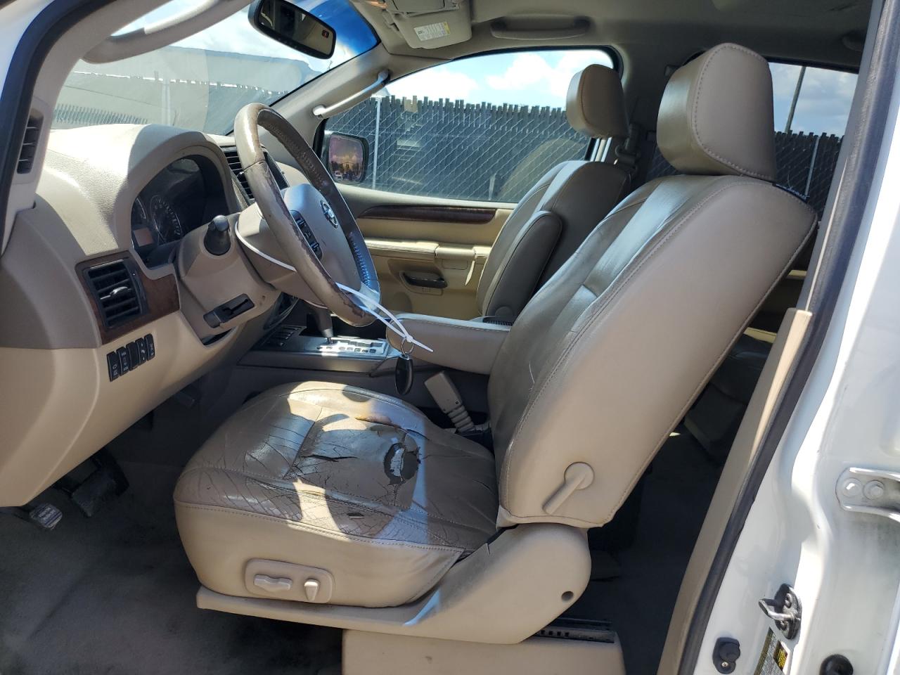 2008 Nissan Armada Se VIN: 5N1BA08D68N621296 Lot: 57113205