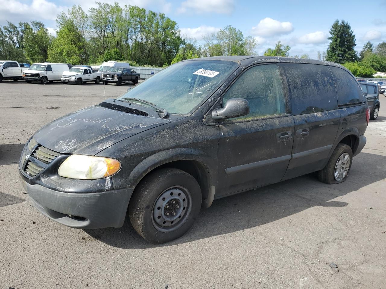 2007 Dodge Caravan Se for Sale in Portland, OR - Rear End