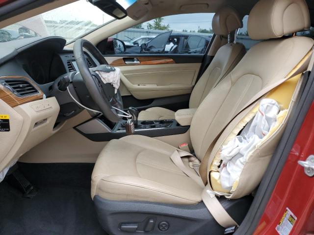  HYUNDAI SONATA 2015 Красный