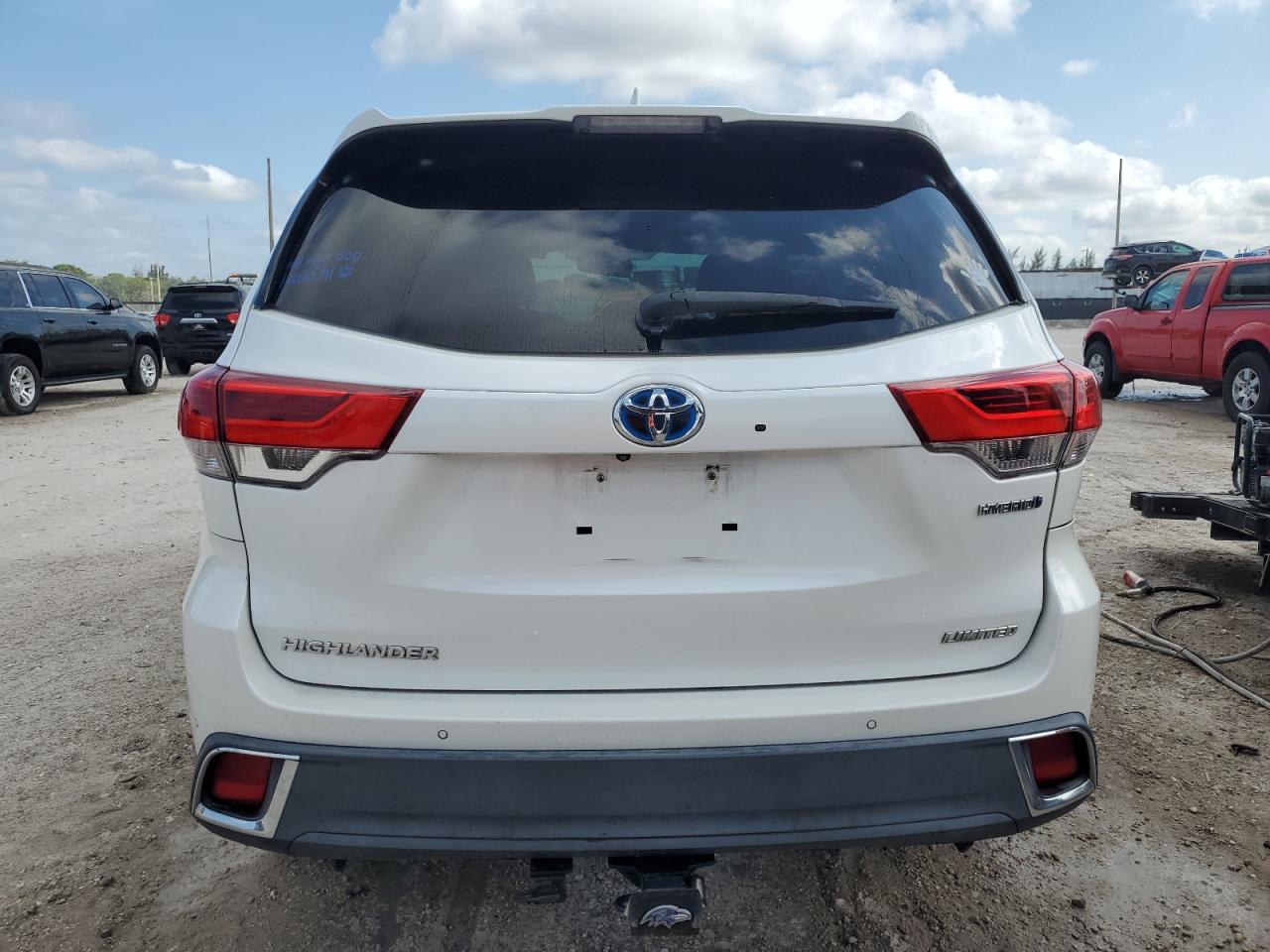 2017 Toyota Highlander Hybrid Limited VIN: 5TDDGRFH1HS025142 Lot: 57107425